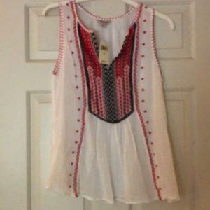 Light sheer tank top